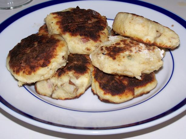 No-Grate  No-Fat Baked Potato Latkes. Photo by Chef Jean