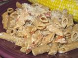 Josh's Sort-Of Carbonara or Cheesy Bacon Pasta
