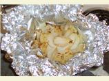 Grilled Onion Blossom. Photo by Moe! Larry! Cheese!