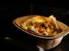 Clay Pot Chicken With Garlic Carrots and Potatoes. Photo by Xroomie