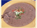 Easy, Low-Fat Black Bean Soup