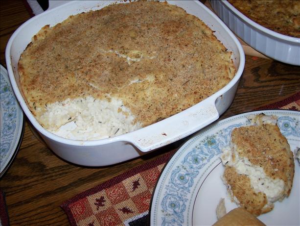 Make Ahead Mashed Potato Casserole. Photo by Fauve