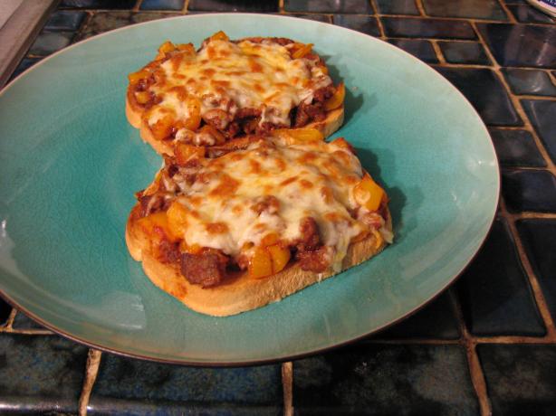 Italian Sausage Melt. Photo by breezermom