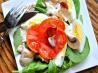 Spinach Tomato Salad. Photo by Andi of Longmeadow Farm