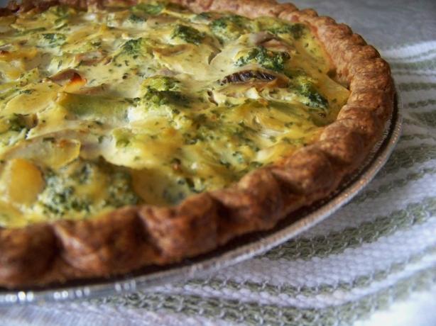 Spinach and Mushroom Tofu Quiche. Photo by Prose