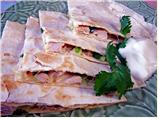 Low Fat Chicken and Avocado Quesadillas