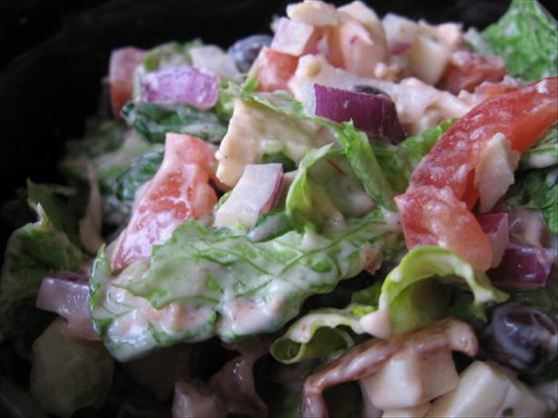 Day After Thanksgiving Fiesta Turkey Salad (Leftover). Photo by Marlene.