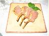 Rack of Lamb With a Honey-Hazelnut Crust. Recipe by Evie*