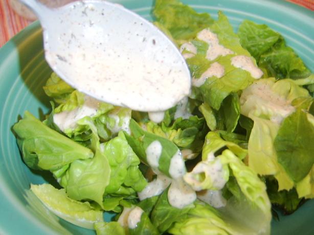Pepper Parmesan Salad Dressing. Photo by LifeIsGood