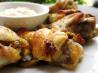 Garlic-Lime Chicken Wings With Chipotle Mayonnaise