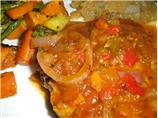 Saucy Salsa Baked Pork Chops - With a Twist !