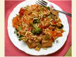 Orzo & Spicy Italian Veggie Sausage Medley. Photo by ILuvRecipes