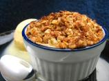 Broiled Banana Crisp. Photo by Cookin'withGas