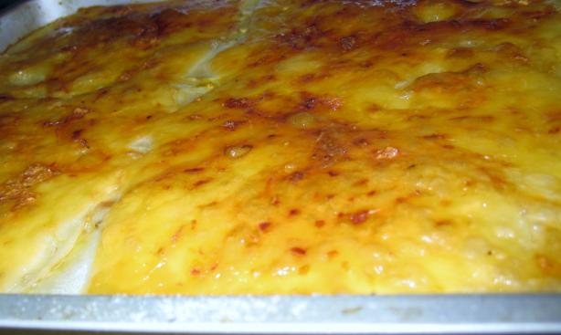 Special Garlic & Cheese Potato Casserole. Photo by Katanashrp