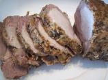 Pork Loin Crunch in Red Wine