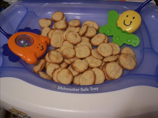 Homemade teething crackers. Photo by Soup Fly *