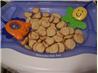 Homemade teething crackers. Recipe by Karen From Colorado