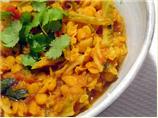 Lentil, Cabbage and Tomato Dal