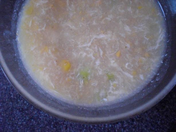 Chicken and Sweetcorn Soup. Photo by EliteTwig