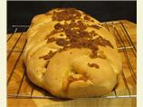Apple Brie Braid With Almonds