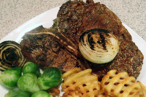 Cowboy Steaks With Onions. Photo by Kim127