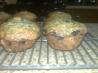 Easy Moist Banana Blueberry Muffins. Recipe by DebM