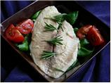 Halibut With Garlic