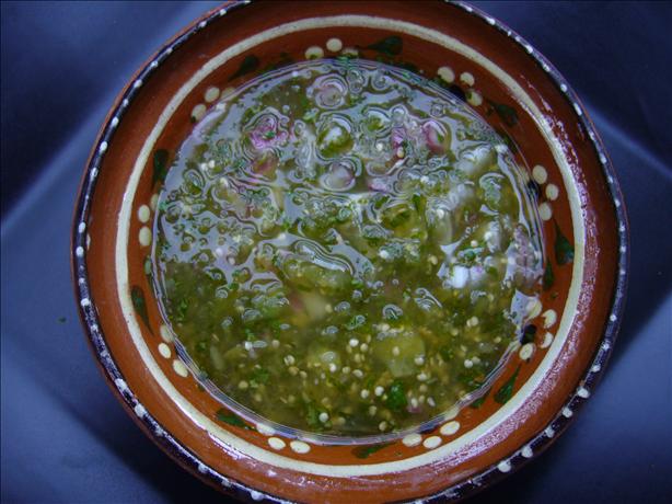 Salsa Verde. Photo by cookiedog