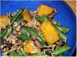 Sweet & Savory Butternut Squash and Wild Rice Saut&eacute;