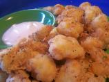 Batter Dipped Deep Fried Cauliflower