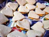 Cheddar and Chutney on Brioche Tea Sandwiches