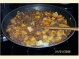 Cheesy Potato Taco Skillet