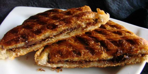 Chocolate-Banana Croissant Panini. Photo by Boomette