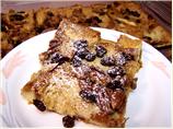 Amaretto Raisin Oven-Baked French Toast