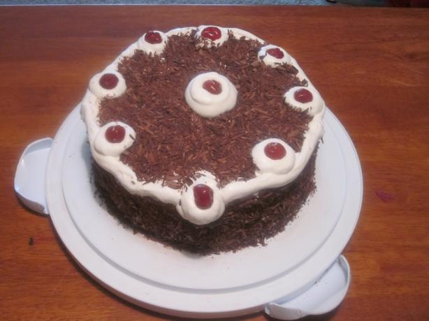 German Black Forest Cake. Photo by muyfeliz