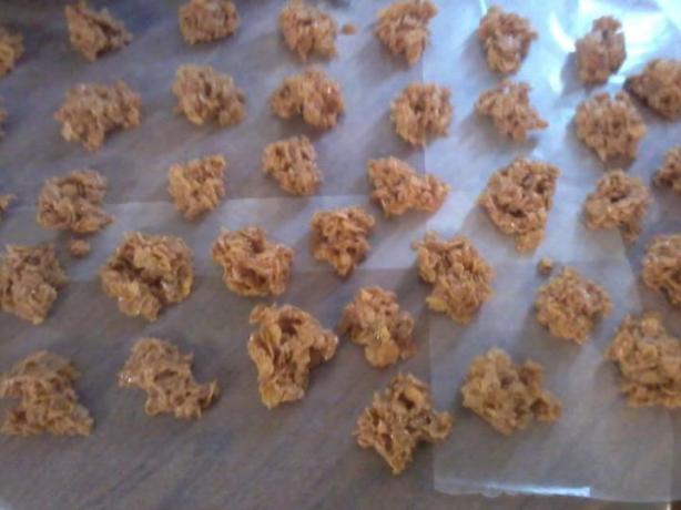 Peanut Butter/Corn Flakes Cookies. Photo by KitCat22