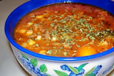 Chef Dee's Hamburger Soup. Photo by lauralie41
