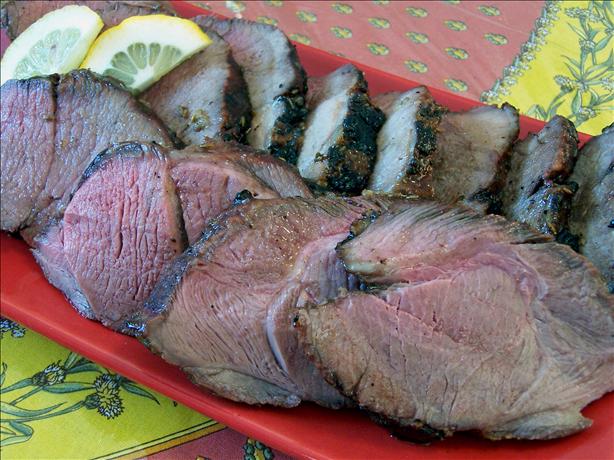 Honey and Lemon Glazed Rack of Lamb. Photo by Rita~