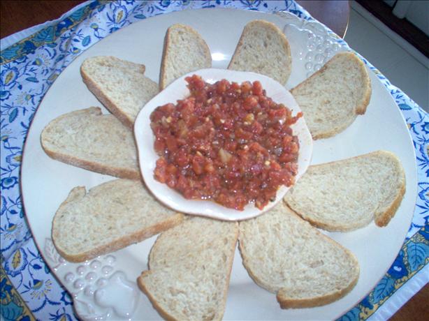 Tomatenconcasse (Tomato Concasse). Photo by LMillerRN