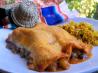 Pineapple-Black Bean Enchiladas
