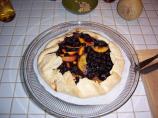 Nectarine and Blueberry Tart