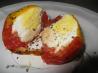 Tomato Filled With Cheese and Egg