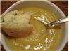 Turnip and Jerusalem Artichoke Soup. Recipe by Sackville