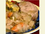 Crock Pot Pork and Cabbage Dinner
