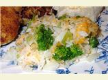 Green Rice (Broccoli, Cheese, and Rice Casserole). Photo by PanNan