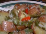 Warm Potato Salad With Italian Dressing