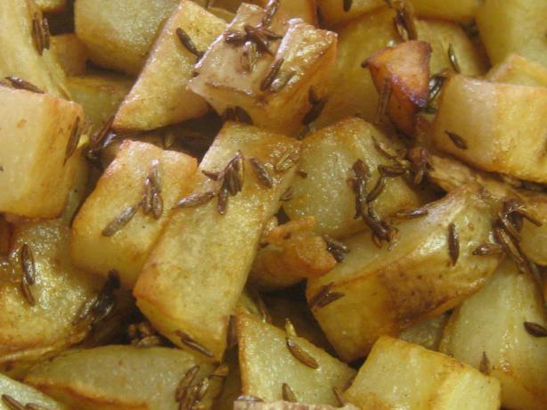 Libbie's Fried Potatoes With Caraway. Photo by Charlotte J