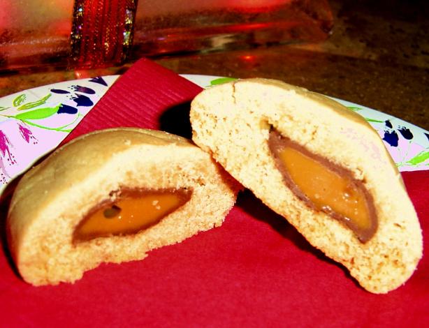 Snicker Surprise Peanut Butter Cookies. Photo by Linda's Busy Kitchen