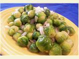 Brussels Sprouts in Onion Butter
