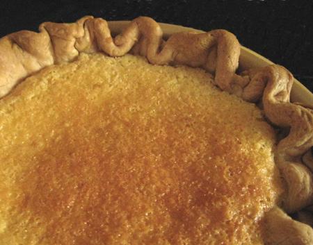Southern Style Lemon Chess Pie Filling. Photo by Caroline Cooks